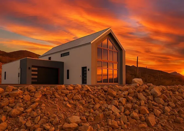 Desert Mountainside A-frame | Stunning Views *